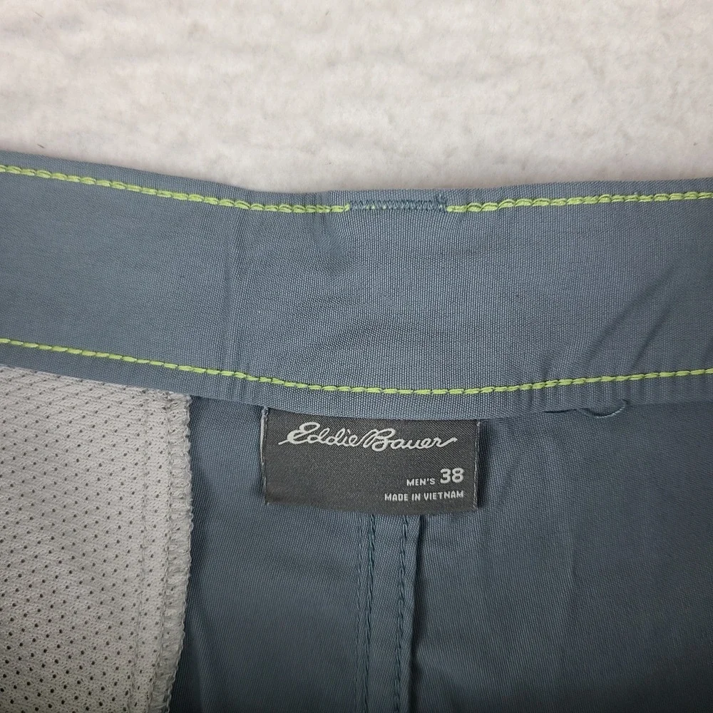 Eddie Bauer Shorts Mens 38 Green-ish Gray 10